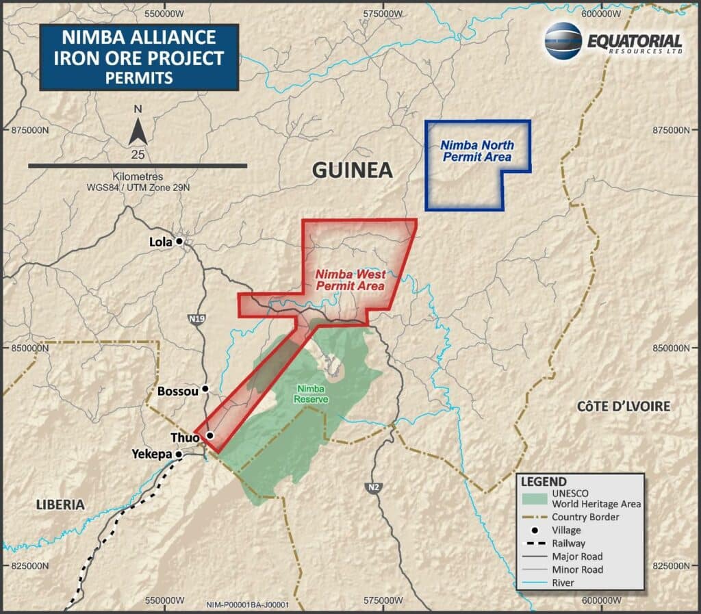 Nimba West and Nimba North Permits
